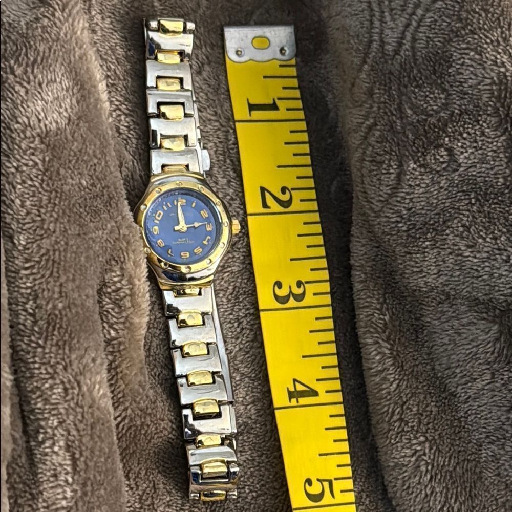 Two-Tone Silver Gold Watch - Picture 6 of 7
